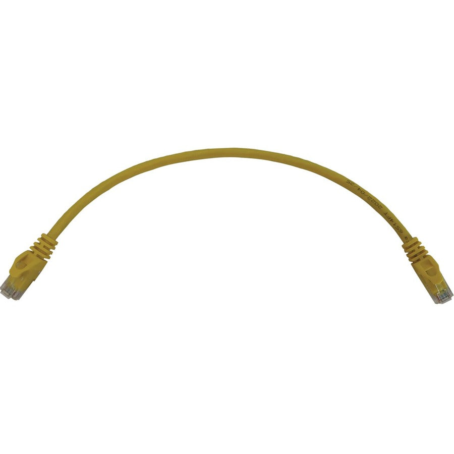 Tripp Lite N261-001-YW Cat.6a UTP Network Cable - 1 ft Category 6a Network Cable for Network Device, Switch, Patch Panel, Server, Router, Hub, Printer, Computer, Photocopier, Modem, Security Camera, .... - N261-001-YW