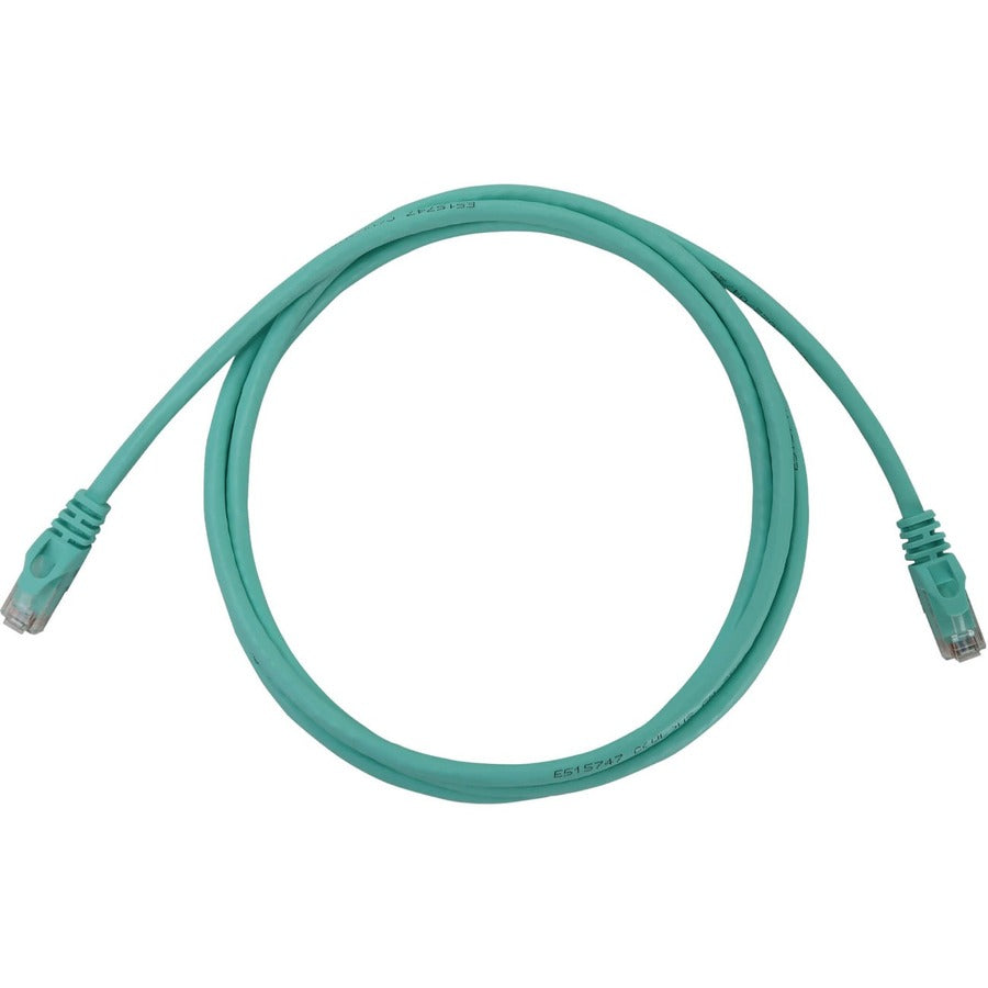Tripp Lite N261-006-AQ Cat.6a UTP Network Cable - 6 ft Category 6a Network Cable for Network Device, Switch, Patch Panel, Server, Router, Hub, Printer, Computer, Photocopier, Modem, Security Camera, . - N261-006-AQ