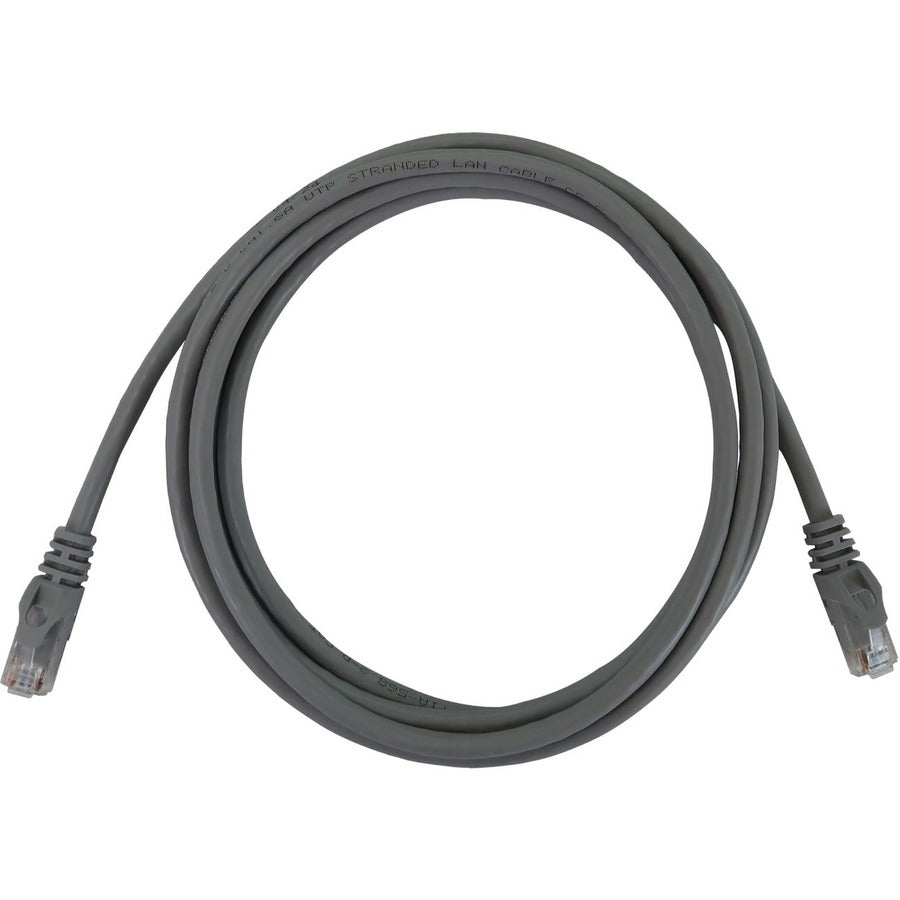 Tripp Lite N261-007-GY Cat.6a UTP Network Cable - 7 ft Category 6a Network Cable for Network Device, Switch, Patch Panel, Server, Router, Hub, Printer, Computer, Photocopier, Modem, Security Device, . - N261-007-GY