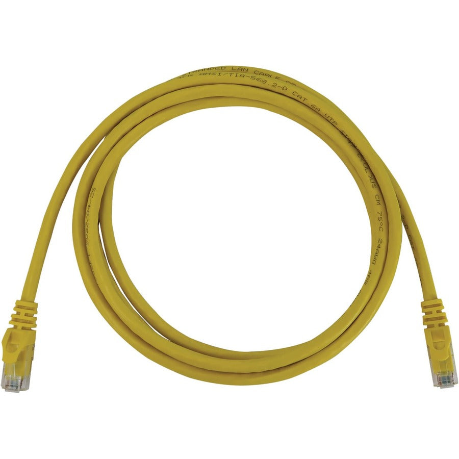 Tripp Lite N261-007-YW Cat.6a UTP Network Cable - 7 ft Category 6a Network Cable for Network Device, Switch, Patch Panel, Server, Router, Hub, Printer, Computer, Photocopier, Modem, Security Device, . - N261-007-YW