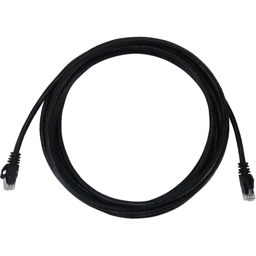 Tripp Lite N261-015-BK Cat.6a UTP Network Cable - 15 ft Category 6a Network Cable for Network Device, Switch, Patch Panel, Server, Router, Hub, Printer, Computer, Photocopier, Modem, Security Device, - N261-015-BK