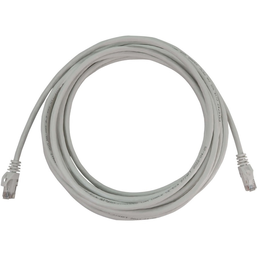 Tripp Lite N261-025-WH Cat.6a UTP Network Cable - 25 ft Category 6a Network Cable for Network Device, Switch, Patch Panel, Server, Router, Hub, Printer, Computer, Photocopier, Modem, Security Device, - N261-025-WH