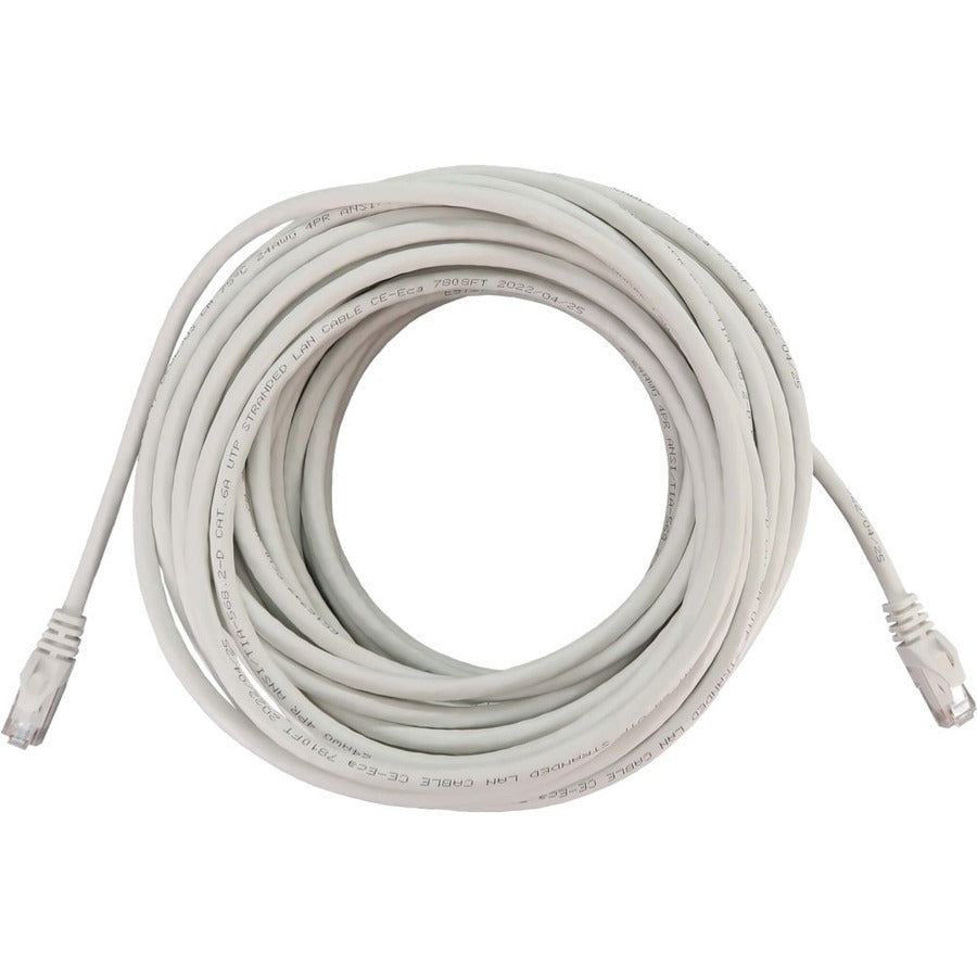 Tripp Lite N261-050-WH Cat.6a UTP Network Cable - 50 ft Category 6a Network Cable for Network Device, Switch, Patch Panel, Server, Router, Hub, Printer, Computer, Photocopier, Modem, Security Camera, - N261-050-WH