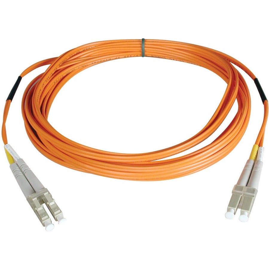 Tripp Lite 100M Duplex Multimode 50/125 Fiber Optic Patch Cable LC/LC 328' 328ft 100 Meter - LC Male - LC Male - 328.08ft - Orange - N520-100M