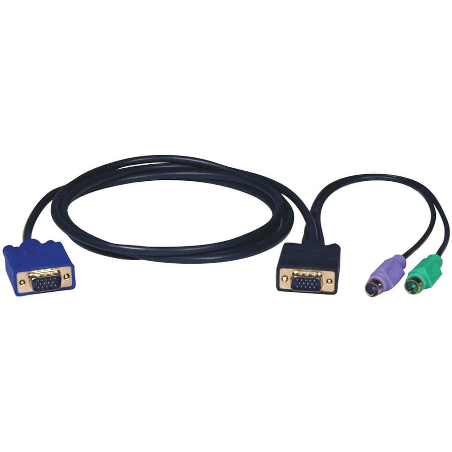 Tripp Lite 15ft PS/2 Cable Kit for B004-008 KVM Switch 3-in-1 Kit - 15ft - P750-015