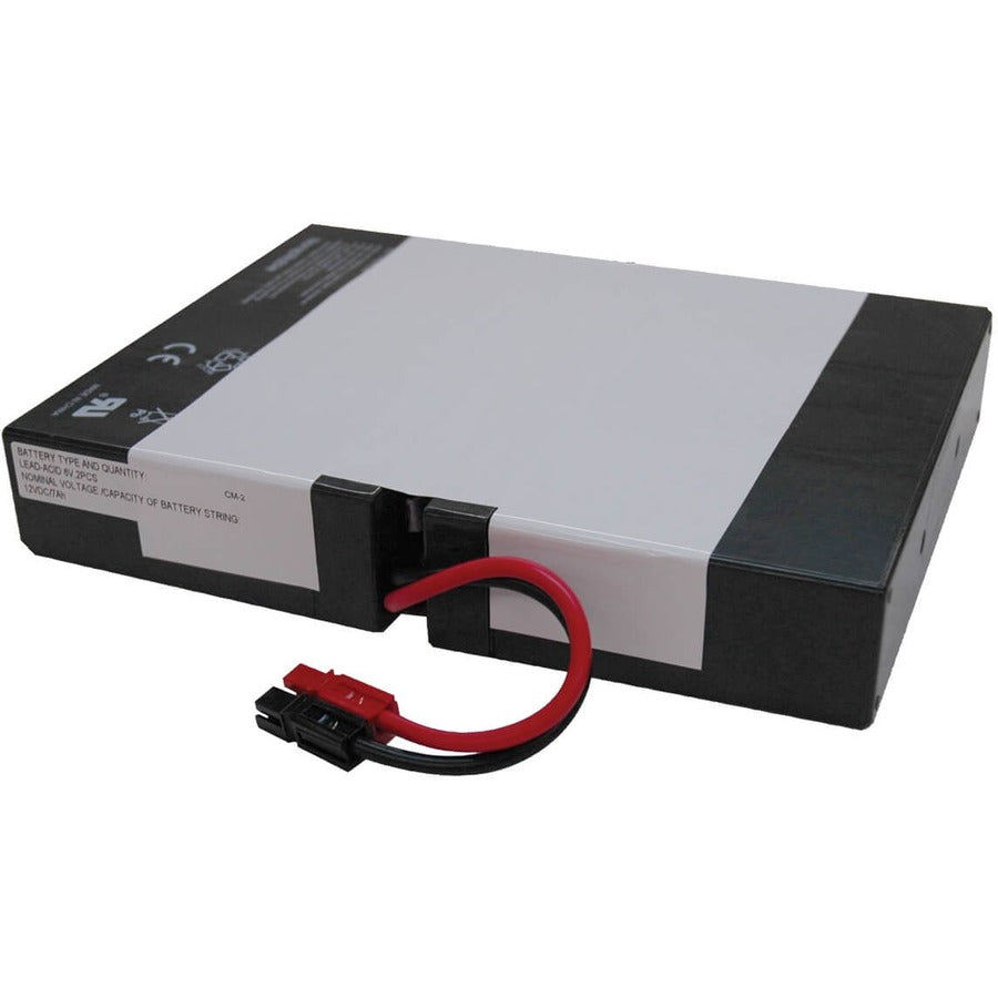 Tripp Lite 1U UPS Replacement Battery Cartridge 12VDC for select SmartPro UPS Systems - 12V DC - Maintenance-free Sealed Lead Acid - RBC62-1U