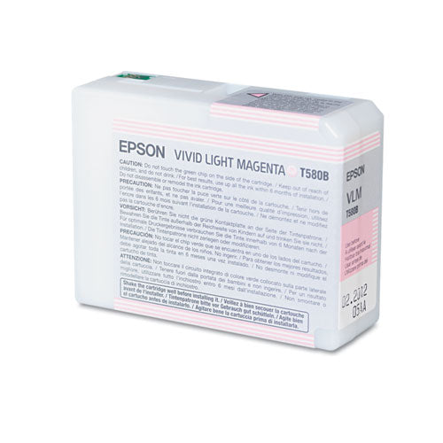 EPSON UltraChrome K3 Ink, Vivid Light Magenta - T580B00