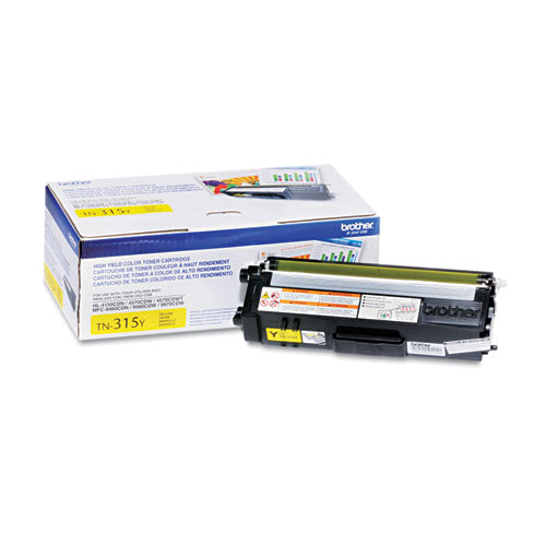BROTHER Creates documents and presentations with ease. Uses toner efficiently. Simple design for eas - TN315Y