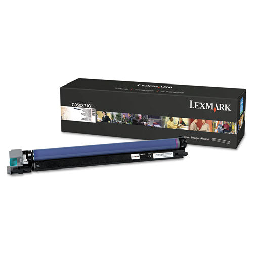 LEXMARK Photoconductor Kit, 115,000 Page-Yield, Black - C950X71G