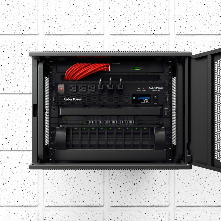CyberPower PFC Sinewave uninterruptible power supply (UPS) Line-Interactive 0.5 kVA 300 W 6 AC outlet(s) - CP500PFCRM1U