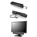 Lenovo USB Soundbar Black 2.0 channels 2.5 W - 0A36190 LENOVO