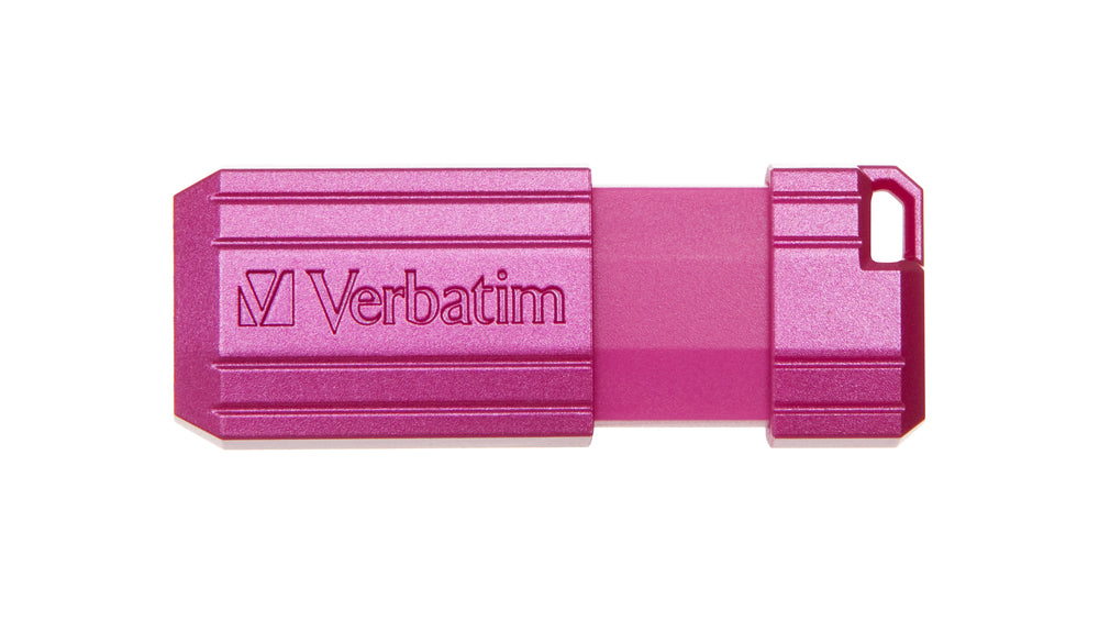 Verbatim PinStripe - USB Drive 16 GB - Hot Pink - 49067