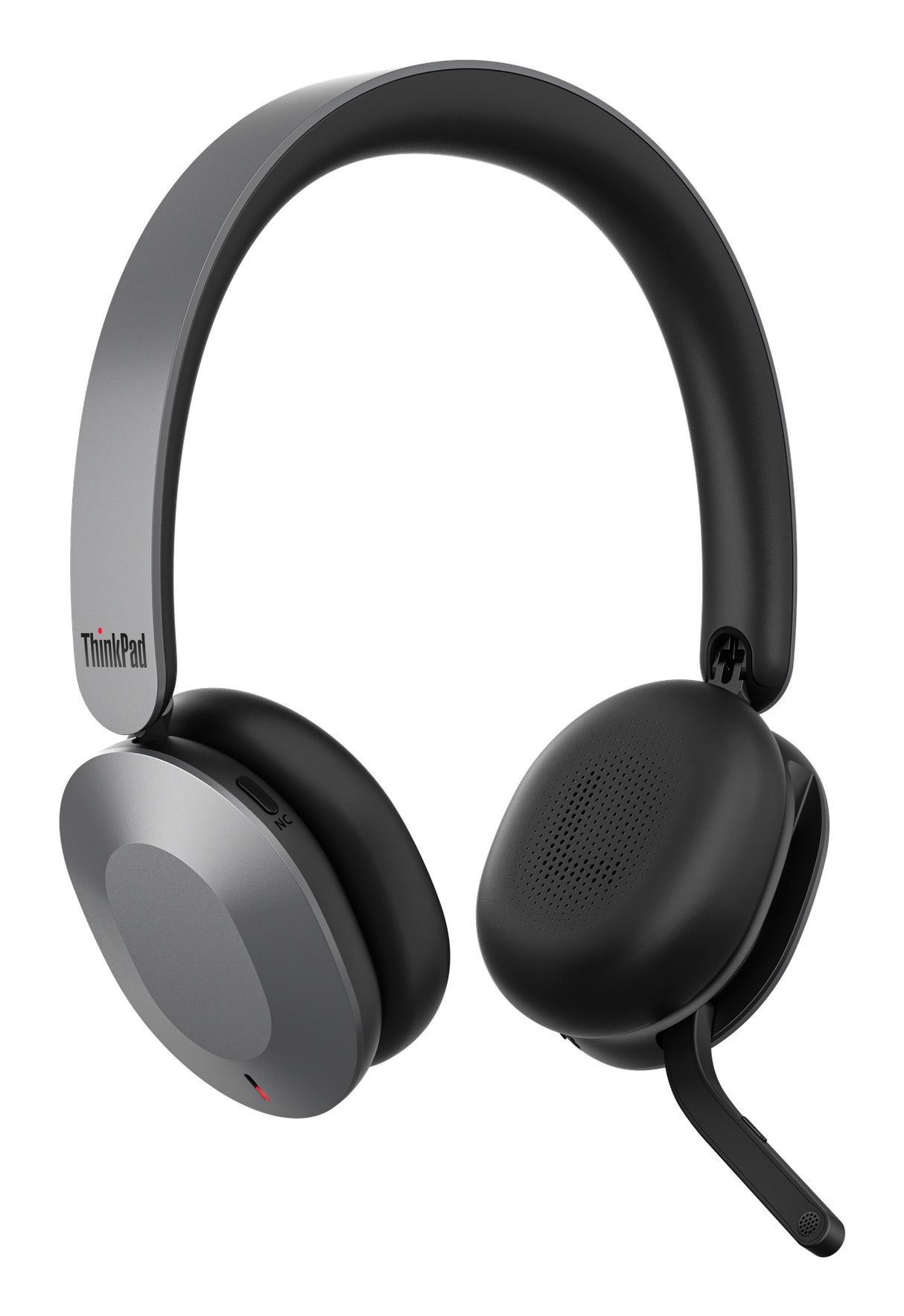 Lenovo 4XD1T60925 headphones/headset Wireless Head-band Office/Call center USB Type-C Bluetooth Grey - 4XD1T60925