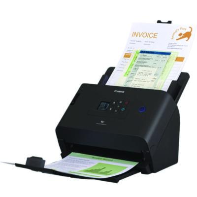 imageFORMULA DR-S250N Scanner, 600 dpi Optical Resolution, 80-Sheet Duplex Auto Document Feeder - 6383C002