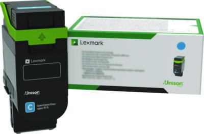 75M10C0 Toner, 2,000 Page-Yield, Cyan - 75M10C0