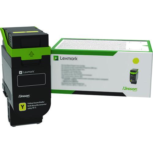 LEXMARK Toner, 11,700 Page-Yield, Yellow - 75M1XY0