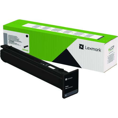 LEXMARK Toner, 12,000 Page-Yield, Black - 77L10K0
