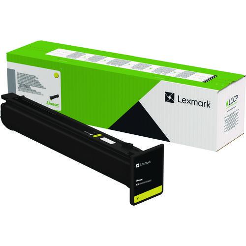 LEXMARK High-Yield Toner, 46,600 Page-Yield, Yellow - 77L1HY0