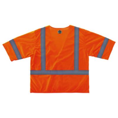 GloWear 8310HL Type R Class 3 Economy Mesh Vest, Polyester, Small to Medium, Orange - 22013 C2G