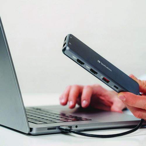 VERBATIM ACCESSORIES,MULTIPORT,GY - 32153