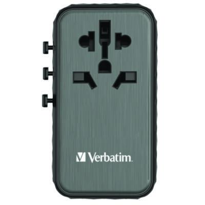 UTA-06 Gan III Universal Travel Adapter, (2) USB-A/(2) USB-C/Quick Charge 4+ - 32121