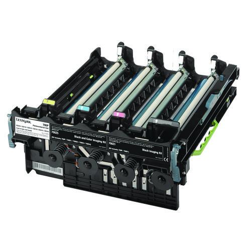 LEXMARK Photoconductor Kit, 40,000 Page-Yield, Black/Cyan/Magenta/Yellow - 70C0P00 LEXMARK