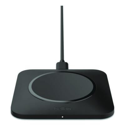 BOOST CHARGE Pro Universal Easy Align Wireless Charging Pad, Qi Wireless Charging, 15 W, Black - WIA007TTBK BELKIN