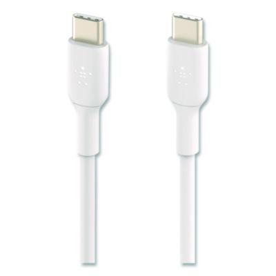 BOOST CHARGE USB-C to USB-C Cable, 3.3 ft, White, 2/Pack - CAB003BT1MWH2PK BELKIN