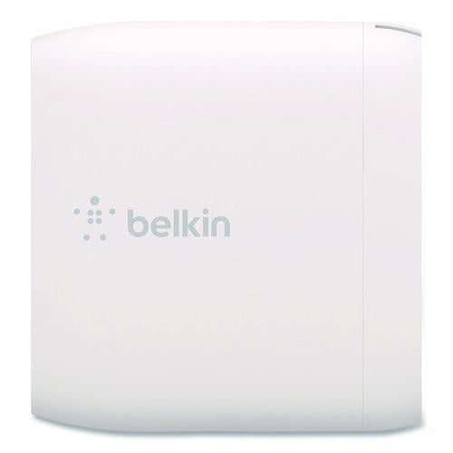 BELKIN BOOST CHARGE Dual USB-A Wall Charger, White - WCB002DQWH