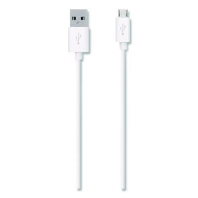 MIXIT Micro USB ChargeSync Cable, 4 ft, White - F2CU012BT04-WHT BELKIN