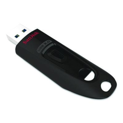 Ultra USB 3.0 Type A Flash Drive, 128 GB, Black - SDCZ48-128G-A46