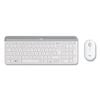 MK470 Slim Wireless Keyboard and Mouse Combo, 2.4 GHz/33 ft Wireless Range, Off-White - 920-009443