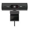 Brio 505 Plug and Play Webcam, 1920 pixels x 1080 pixels, 4 Mpixels, Graphite - 960-001522