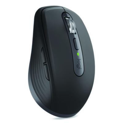 MX Anywhere 3S For Business Wireless Mouse, 33 ft Wireless Range, Right Hand Use, Graphite - 910-006956