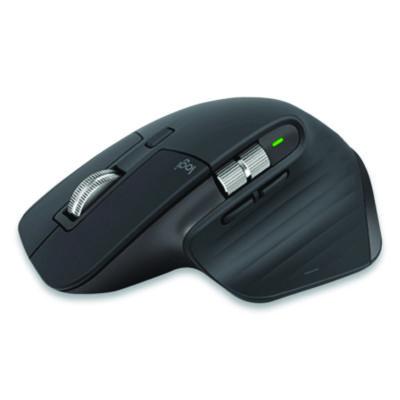 MX Master 3S for Business Wireless Mouse, 33 ft Wireless Range, Right, Black - 910-006581