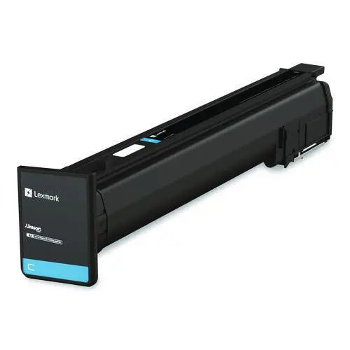 LEXMARK Extra High-Yield Toner, 46,900 Page-Yield, Cyan - 79L1HC0 LEXMARK