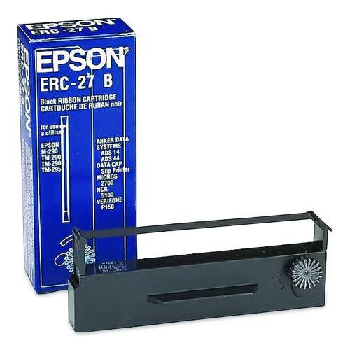 EPSON ERC27B Ribbon, Black - ERC-27B