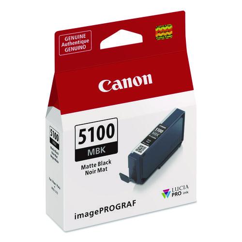 CANON  (PFI-5100) Lucia PRO II Ink, Matte Black - 6951C002