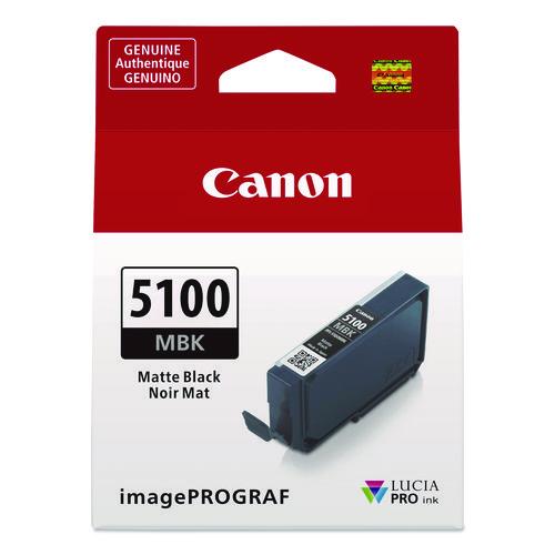 CANON  (PFI-5100) Lucia PRO II Ink, Matte Black - 6951C002