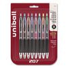 Signo 207 Gel Pen, Retractable, Medium 0.7 mm, Assorted Ink and Barrel Colors, 8/Pack - 40110 C2G