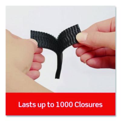 Extreme Fasteners, 1" x 10 ft, Black - RF6761