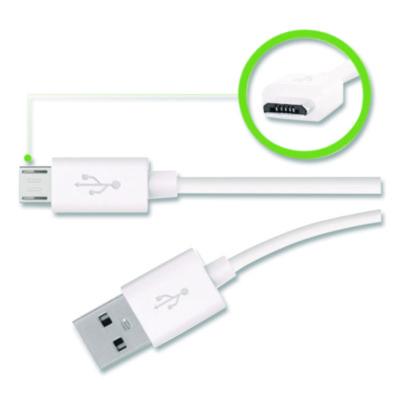 MIXIT Micro USB ChargeSync Cable, 4 ft, White - F2CU012BT04-WHT BELKIN