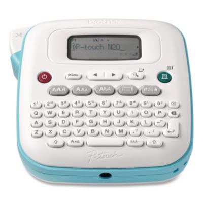P-Touch PT-N20 Personal Desktop Label Maker, 2 Lines, 6 x 6 x 2.9 - PTN20