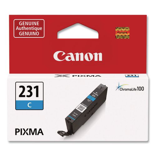 CANON  (CLI-231) Ink, 800 Page-Yield, Cyan - 6675C001