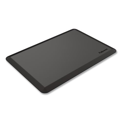 FELLOWES Anti-Fatigue Wellness Mat, Rectangular, Black Surface, 36" x 24" - 8707002