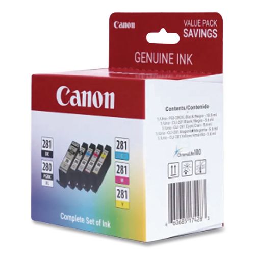 CANON INK,PGI280XL/CLI281CMY - 2021C006