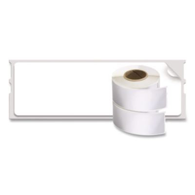 LabelWriter Address Labels, 1.12" x 3.5", White, 350 Labels/Roll, 2 Rolls/Pack - 30252