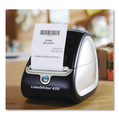 LabelWriter Continuous-Roll Receipt Paper, 2.25" x 300 ft, White - 30270