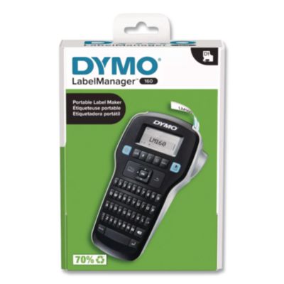 LabelManager 160P Label Maker, 2 Lines, 7.9 x 4.65 x 1.9 - 2175086