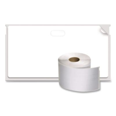 Self-Adhesive Name Badge Labels, 2.25" x 4", White, 250 Labels/Box - 30857